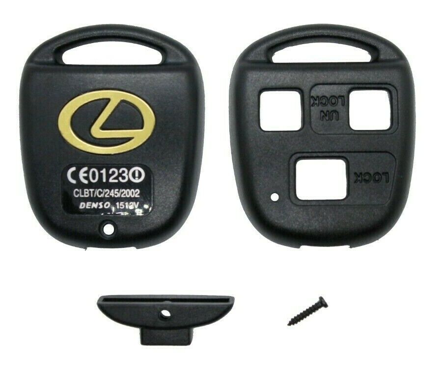 For 2000 2001 2002 2003 Lexus ES300 Remote Key Fob Shell Case Without Blade DIY