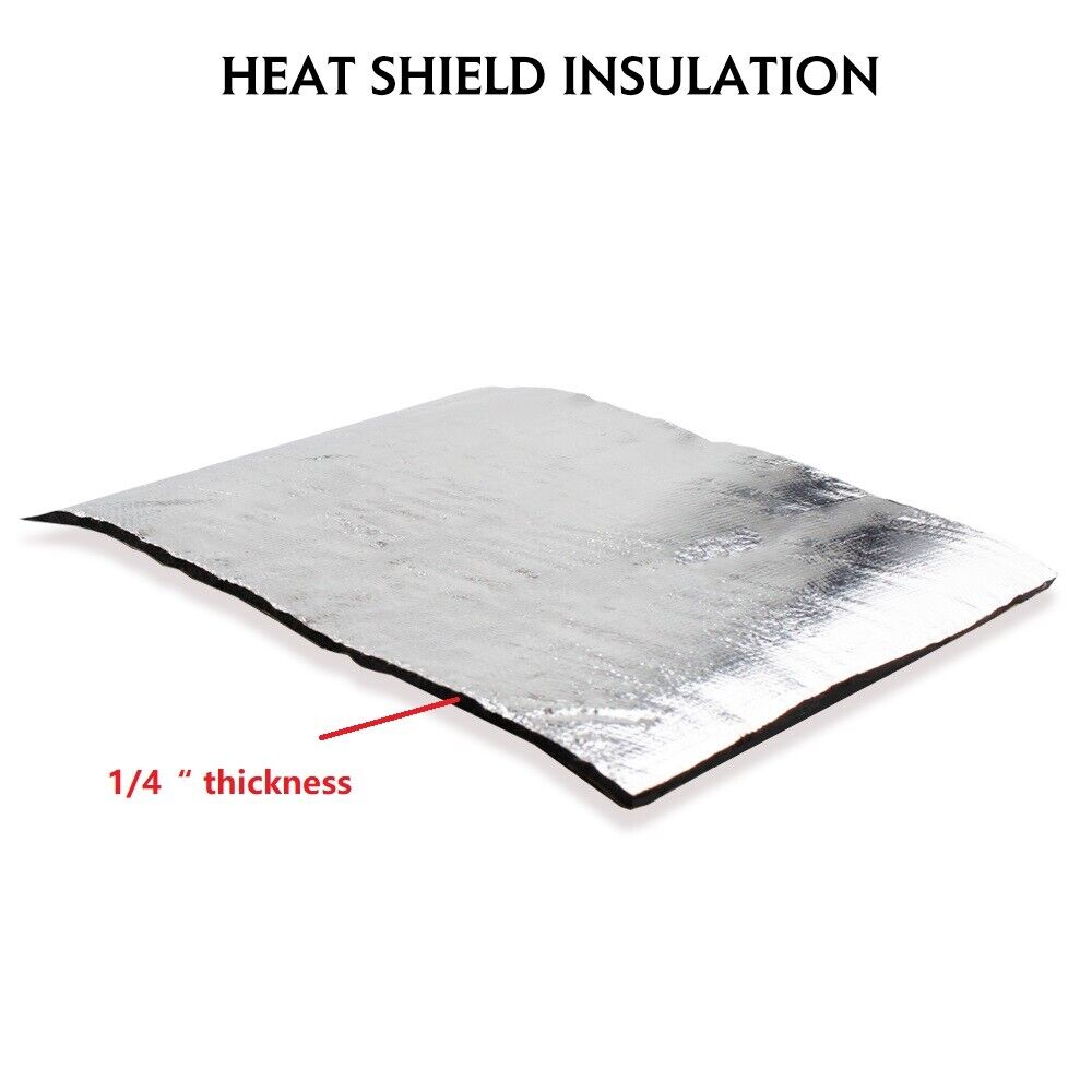Block Automotive Heat & Sound Deadener Car Thermal Insulation Self-Adhesive Mat