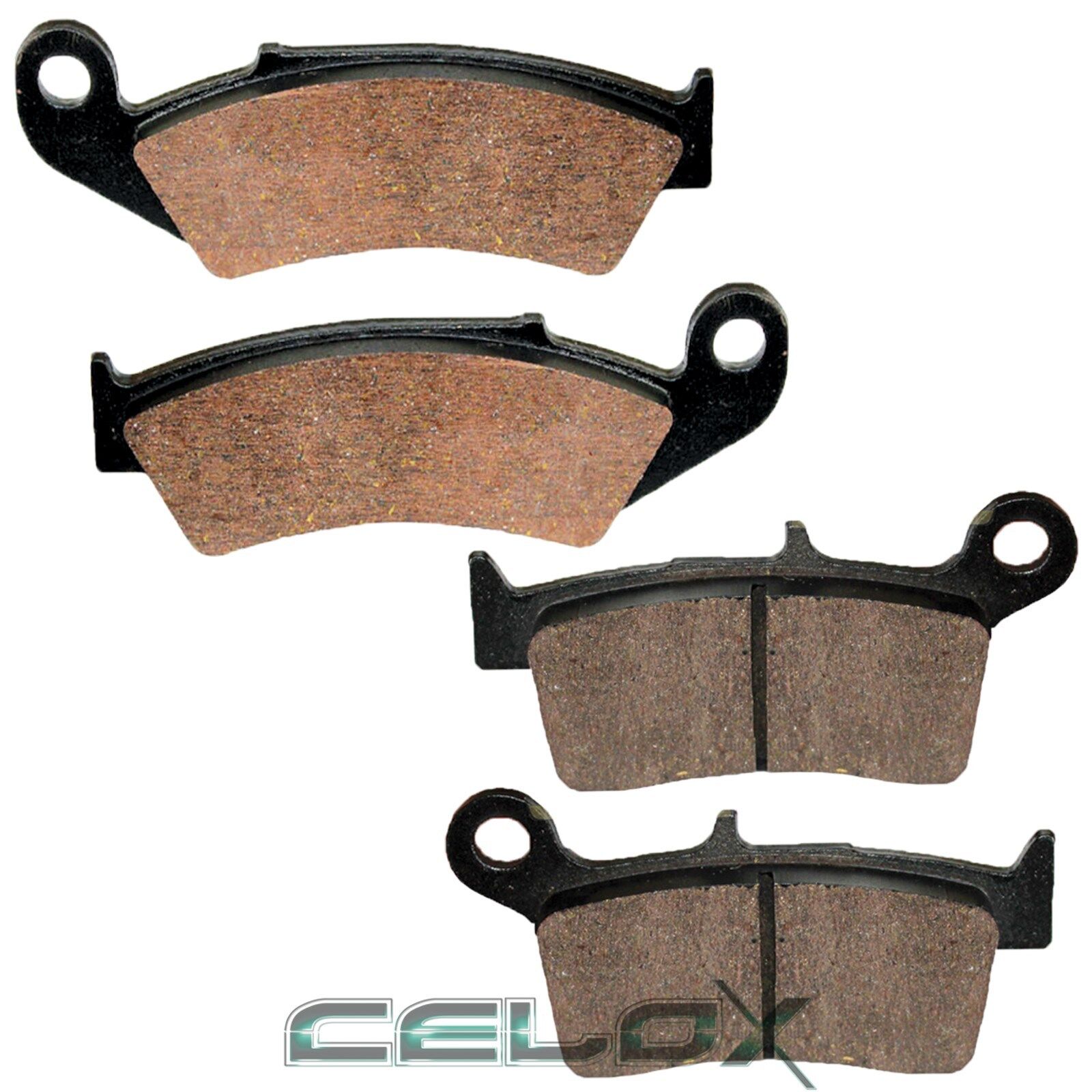 Front Rear Brake Pads for Yamaha YZ250 Competition 250 1998 1999 2000 2001 2002