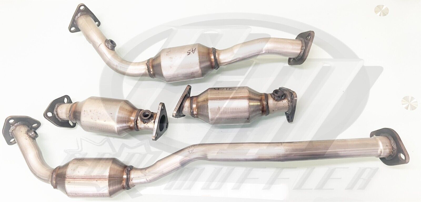 Fits Nissan Frontier 3.3L ALL FOUR Catalytic Converters 1999-2004 DIRECTFIT