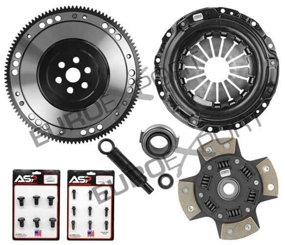 Stage5 4Puck Sprung Disc Competition Clutch Flywheel Kit for Honda Civic D15 D16