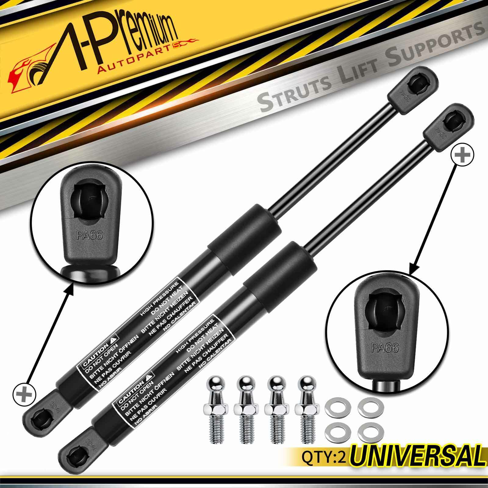 2Pcs Universal Lift Supports Shock Struts Extended Length 15.71\