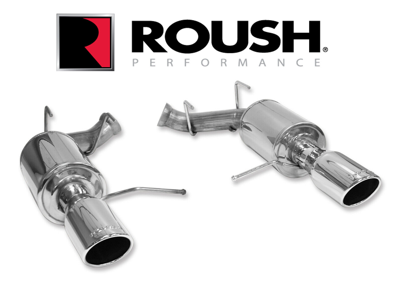 2011-2014 Ford Mustang 3.7 V6 Axle Back Exhaust ROUSH 421145