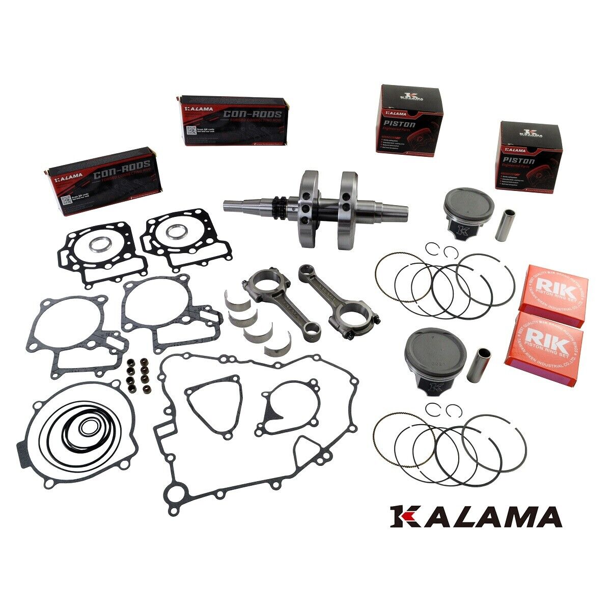 For Kawasaki Brute Force KVF750 Engine Kit 05~11 Crankshaft ConRod Piston Gasket
