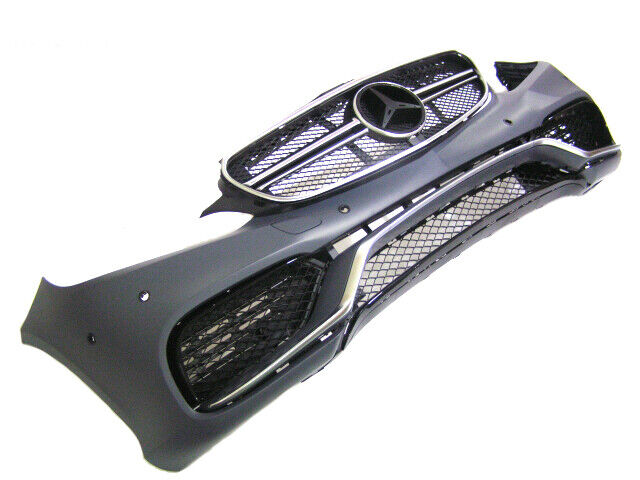 For 14-16 Mercedes Benz W212 E Class, E63 AMG Style Front Bumper with PDC