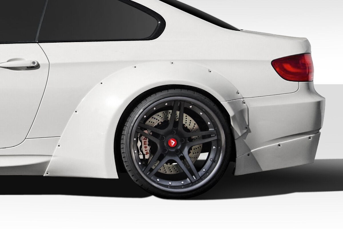 FOR 07-13 BMW M3 E92 E93 Circuit Wide Body Rear Fender Flares 4 pc 112600