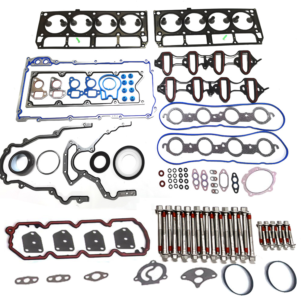 Full Gasket Set Head Bolts Fit 02-04 Cadillac Chevrolet GMC Buick 4.8 5.3 OHV