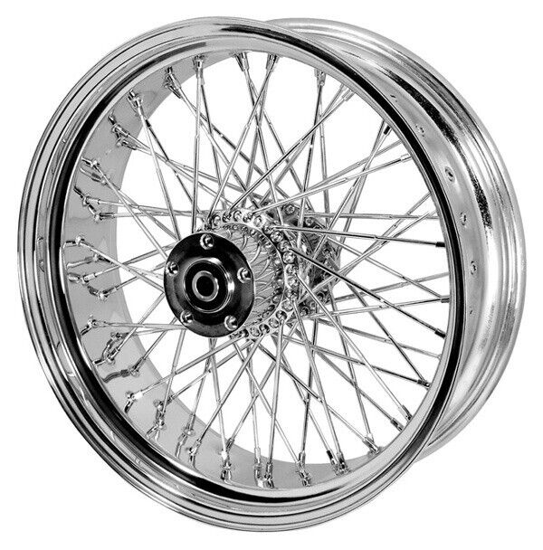 60 Spoke Chrome Rear Wheel 18\