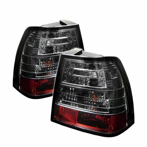 Spyder 5008435 LED Tail Lights; Pair; Smoke For 99-04 Volkswagen Jetta
