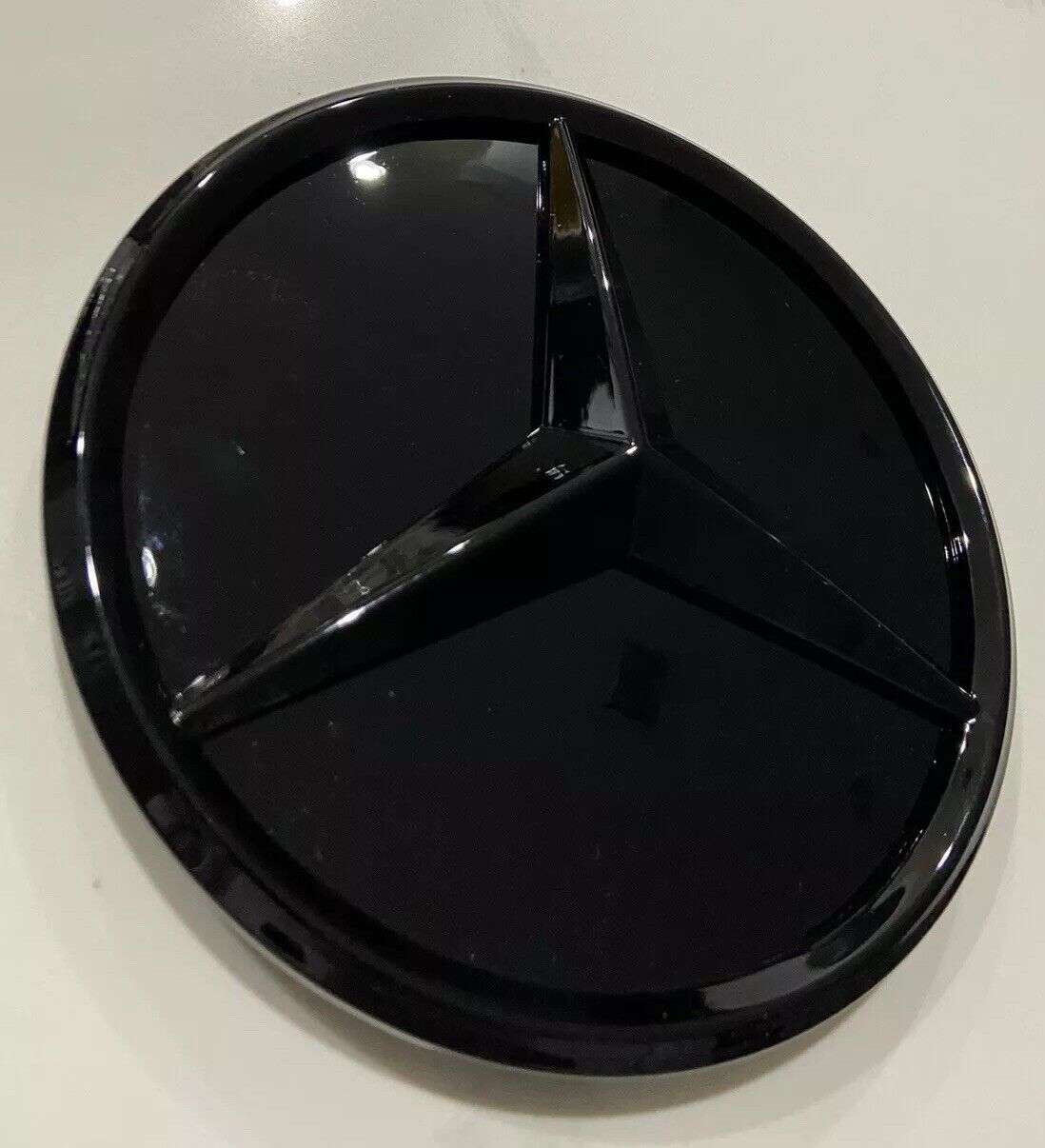 Mercedes Benz A-Class Gloss Black Front Grille Star Badge Emblems New