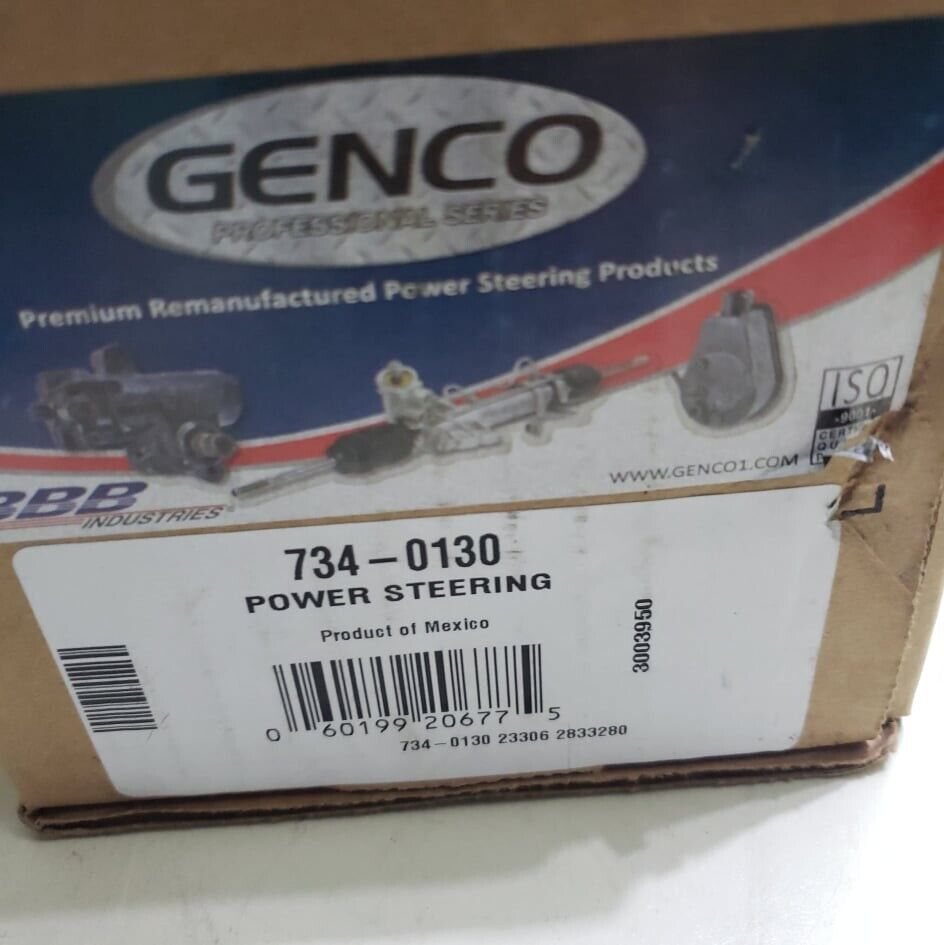 Genco Remanufactured Power Steering Pump 734-0130