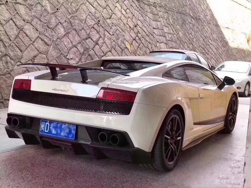 For Lamborghini Gallardo LP540 550 560 2007-2014 Carbon Fiber Rear Spoiler Wing