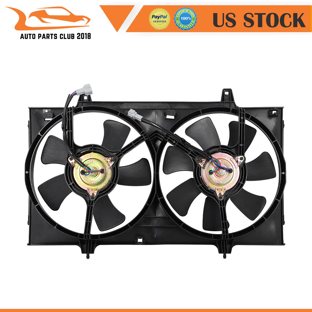 Dual Radiator Cooling Fan Fit for 1993-1997 Nissan Altima 620030 674-59170ABC