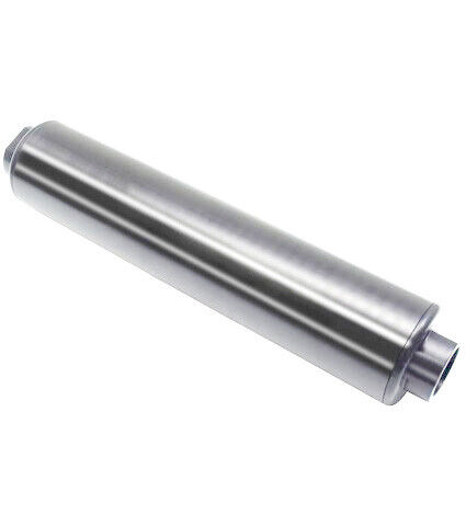 New Silver Aluminum Universal High Volume Flow -10 AN Inline Fuel Filter