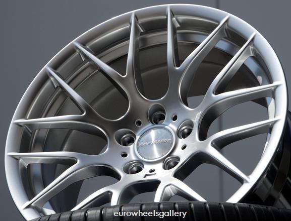 18x9.5 +22 Avant Garde M359 Silver Wheels Set For BMW E90 E92 M3 5x120
