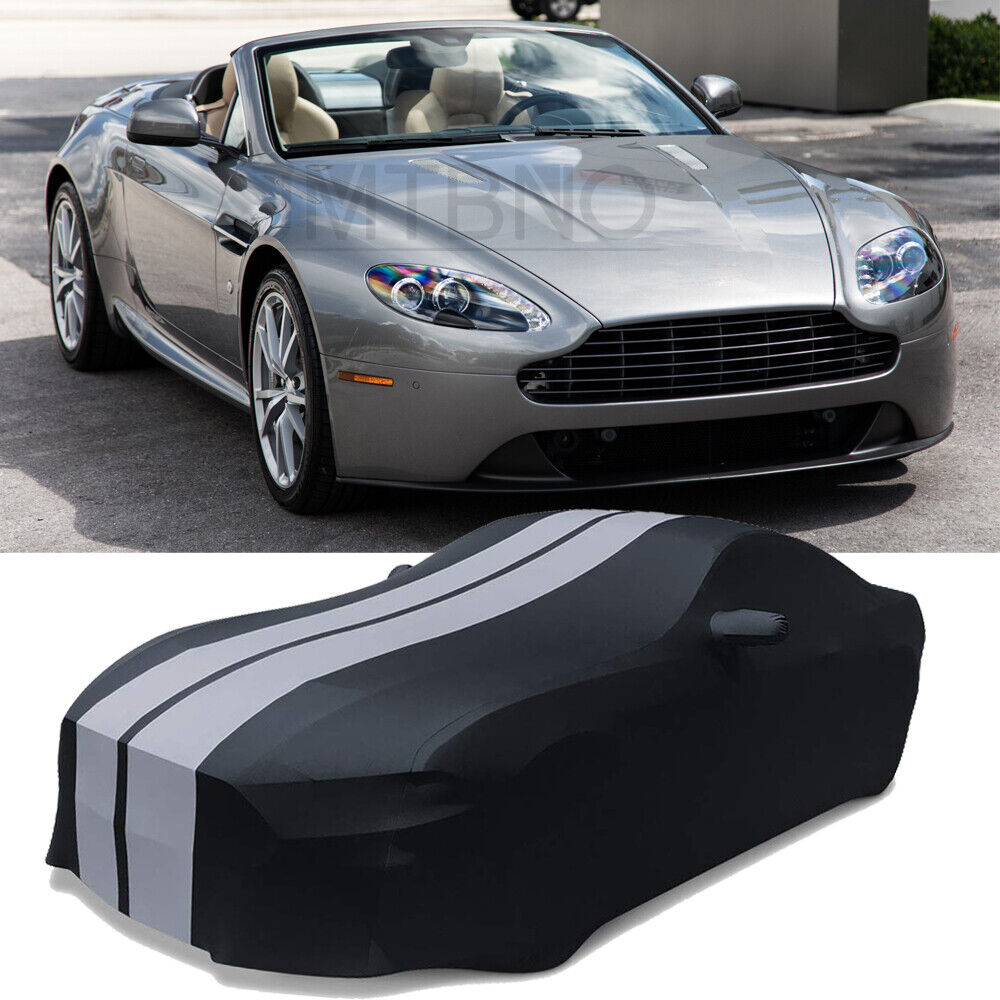 For Aston Martin V8 Vantage Roadster Indoor Car Cover Satin Stretch Dustproof