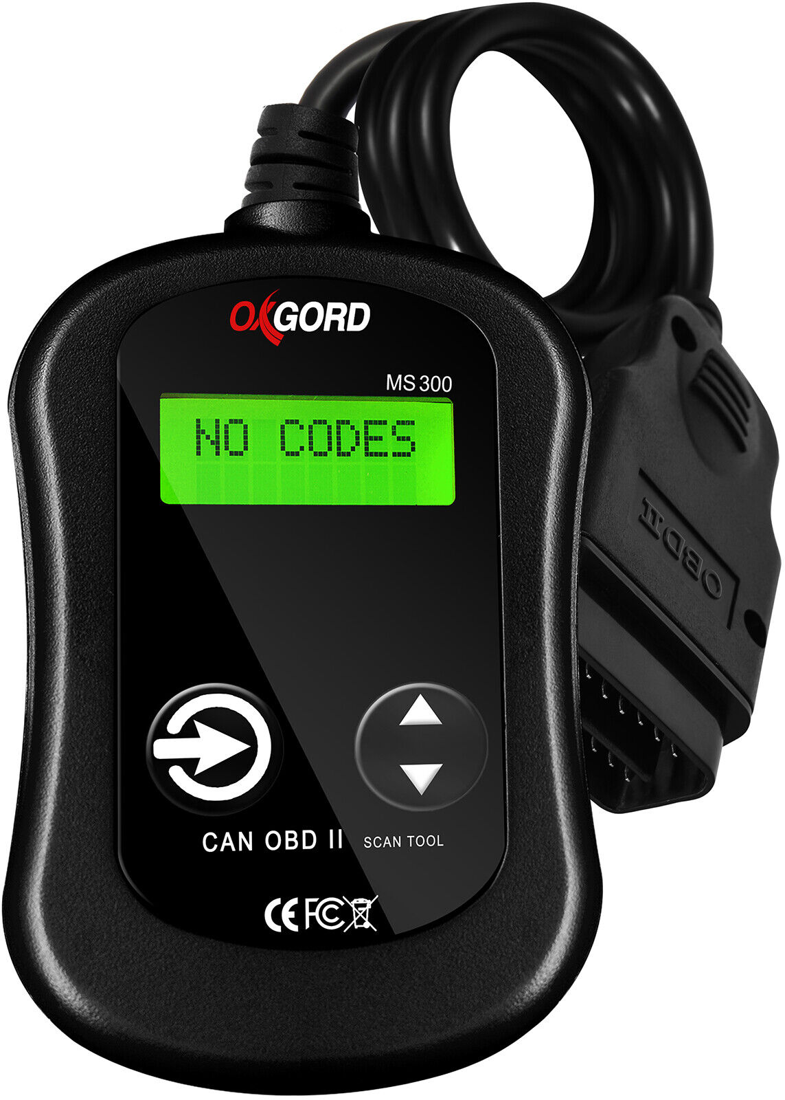 OBDII Scanner Code Reader CAN OxGord MS300 OBD2 Scan Tool Fault Decoder