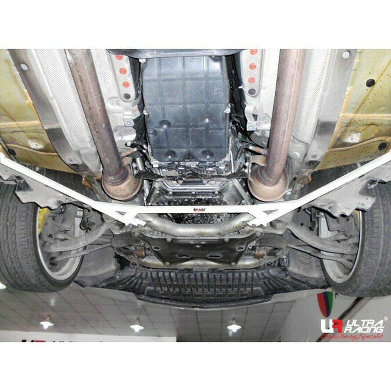 Subframe Bar For 08-14 Mercedes W204 C250 C350 / C63 AMG Front Lower Strut Brace