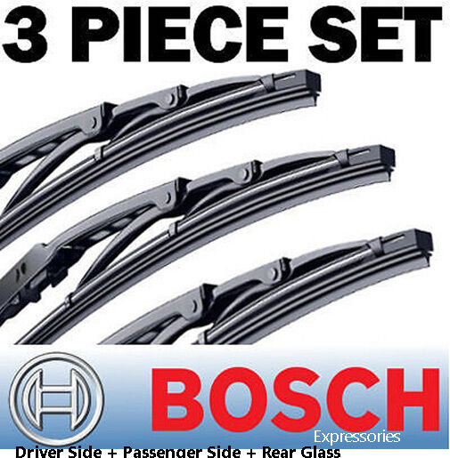 for BMW X5 - Bosch Direct Connect Wiper Blades Set of 3pc 24