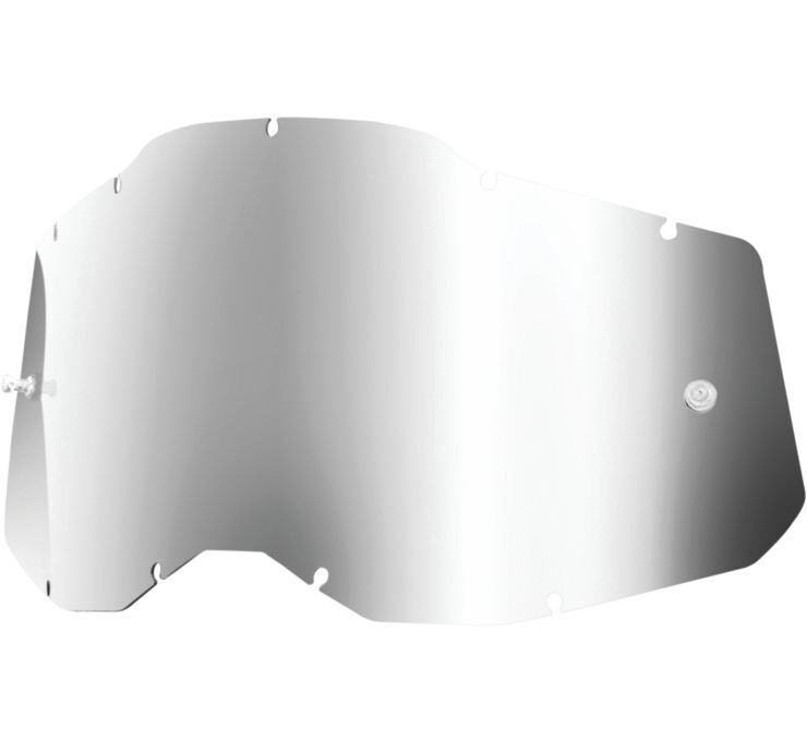 100% Replacement Lens for Jr. 2 Goggles Silver Mirror