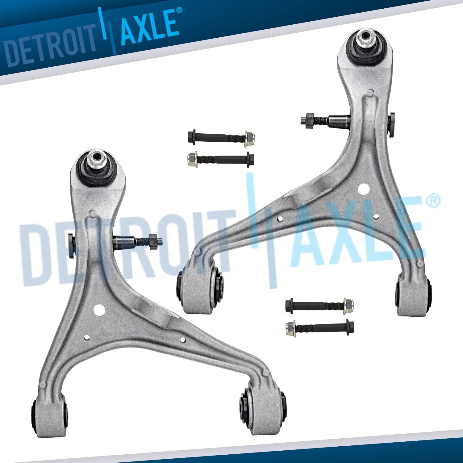 (2) Front Lower Control Arms with Ball Joints for 2008 2009 Cadillac CTS STS SRX