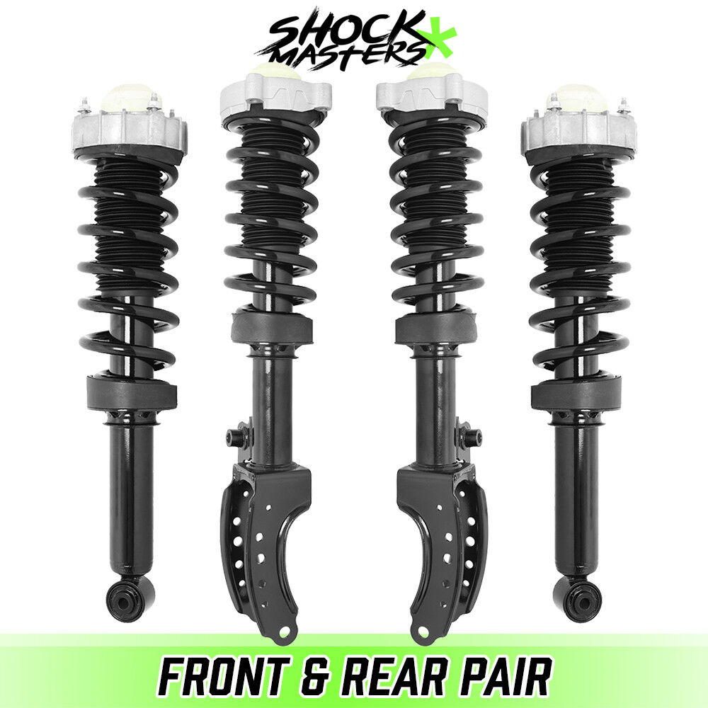 Front & Rear Quick Complete Struts & Coil Springs for 2003-2006 Porsche Cayenne