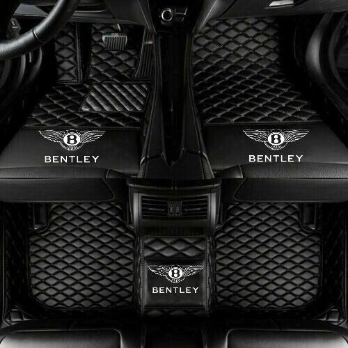 For Bentley Continental GT 2003-2020 Car Floor Mats Custom Waterproof Leather 