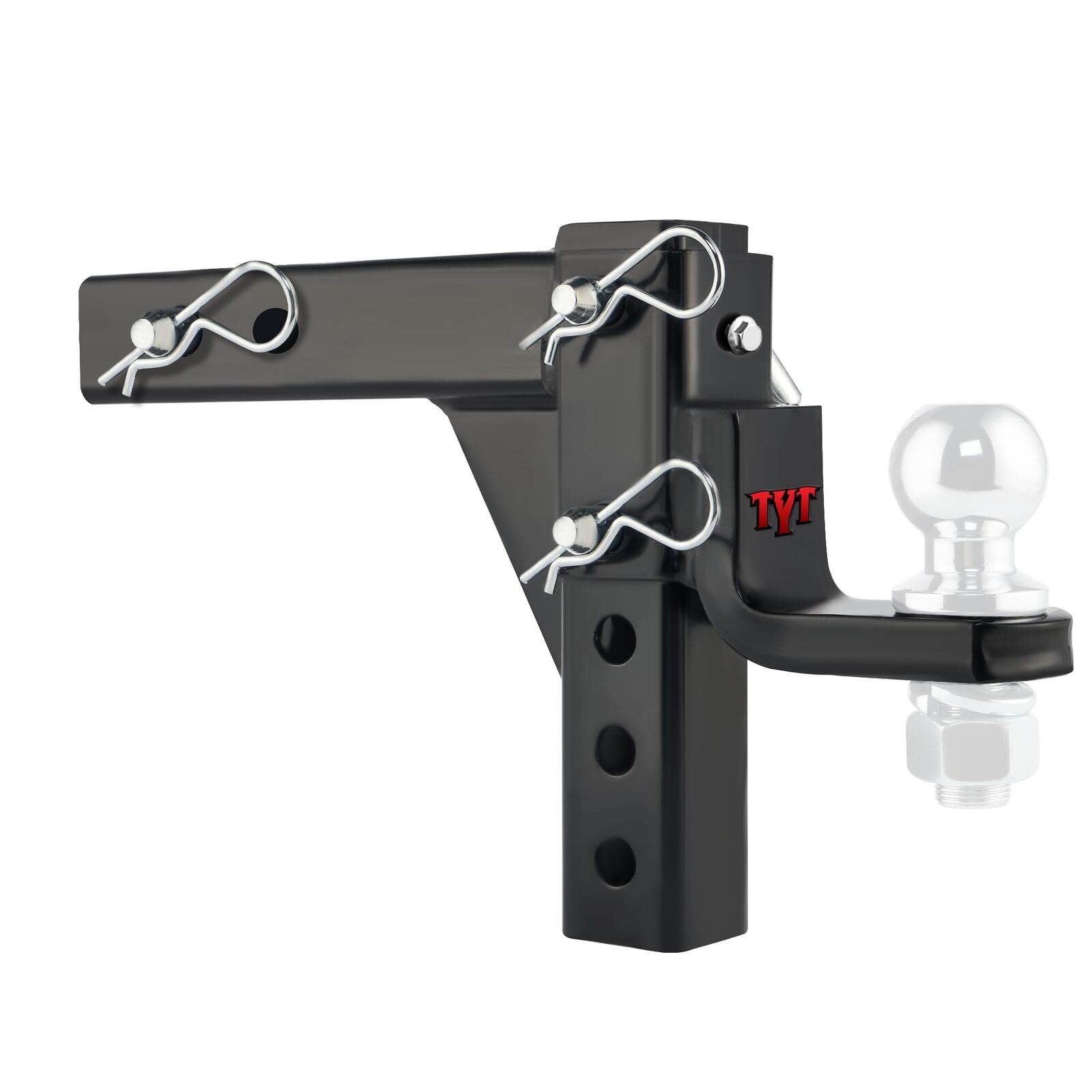 TYT Adjustable Trailer Hitch Ball Mount,with 1\
