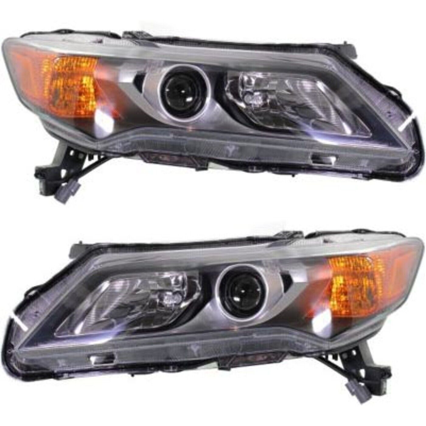 Headlight Set For 2013 2014 2015 Acura ILX Left and Right With Bulb 2Pc