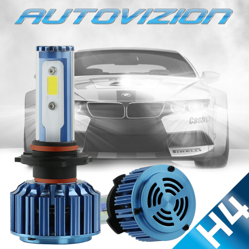 AUTOVIZION LED Headlight Conversion kit H4 9003 6000K for Nissan Cube 2009-2014
