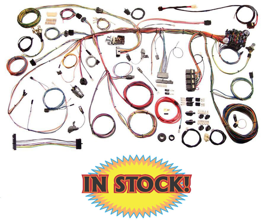 American Autowire 510368 -  1967-72 Ford Pickup Classic Update Wiring Harness