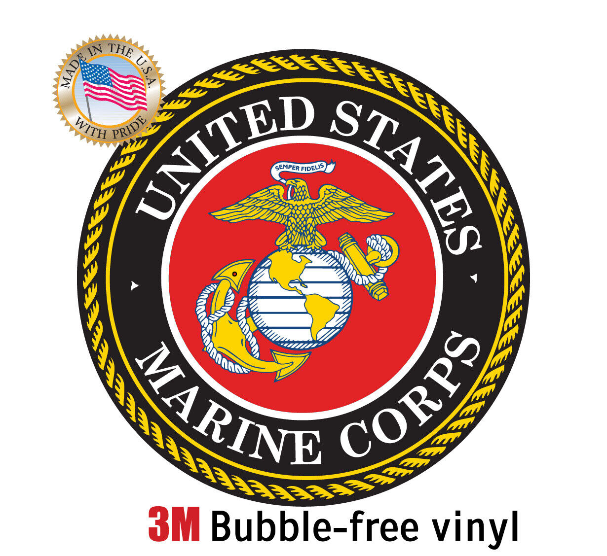 U.S. USMC Marine Corps Seal Car Truck Laptop Decal The Best In Quality Of eBay