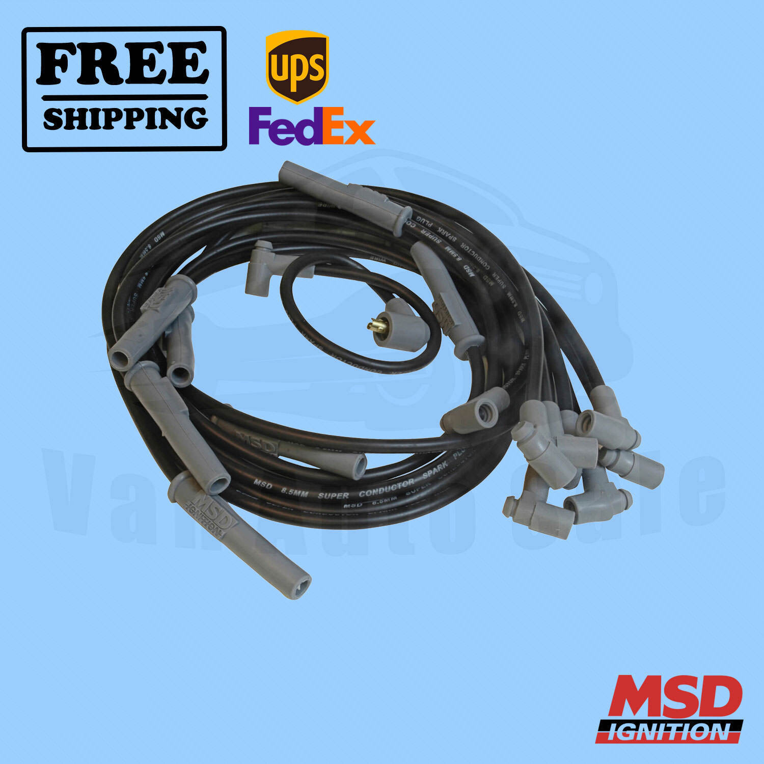 Spark Plug Wire Set MSD fits with Plymouth Superbird 1970