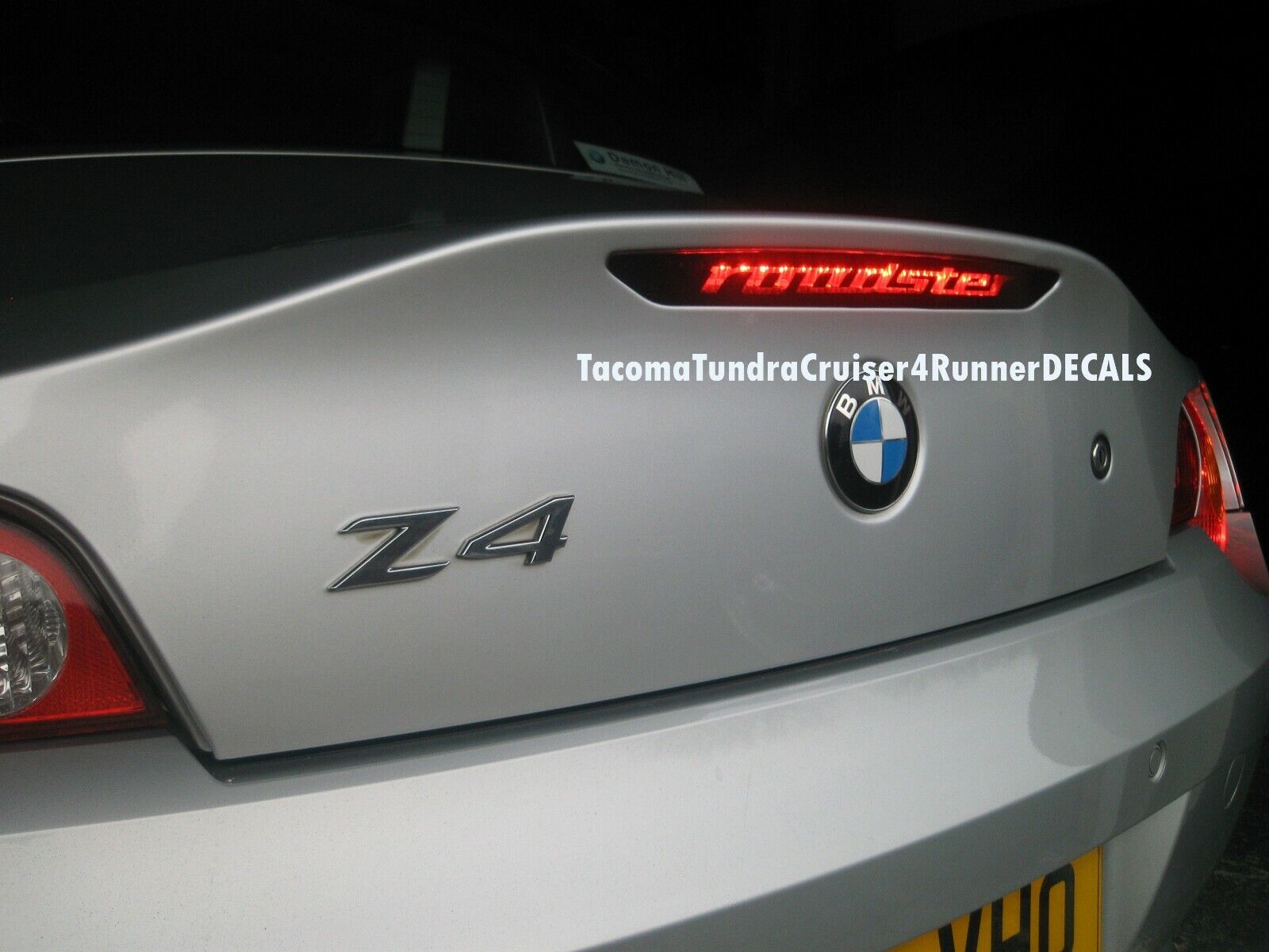 FITS BMW Z4 E85 3rd Brake Light Decal - ROADSTER 03 04 05 06 07 08
