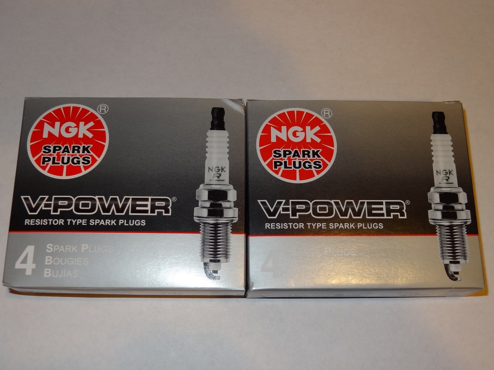 96-04 Mustang GT or Cobra Supercharged 4.6 V-8 NGK TR-6 4177 Spark Plugs (Eight)