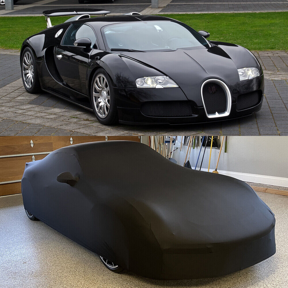 Satin Stretch Indoor Car Cover Scratch Dustproof Protect for Bugatti Veyron 16.4