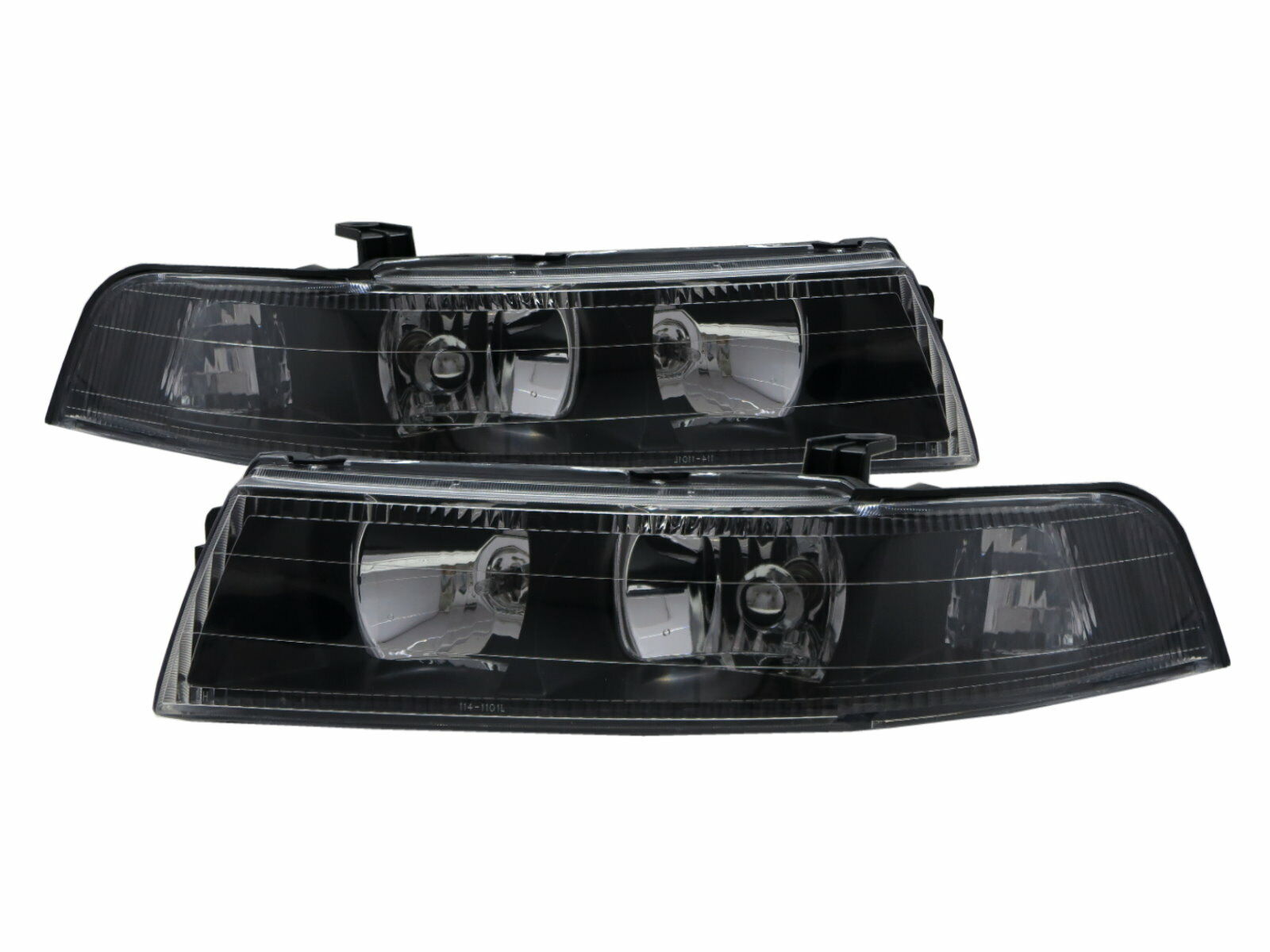 LANCER EVOLUTION EVO 5 MK5 98-99 4D Clear Headlight Black V2 for Mitsubishi LHD