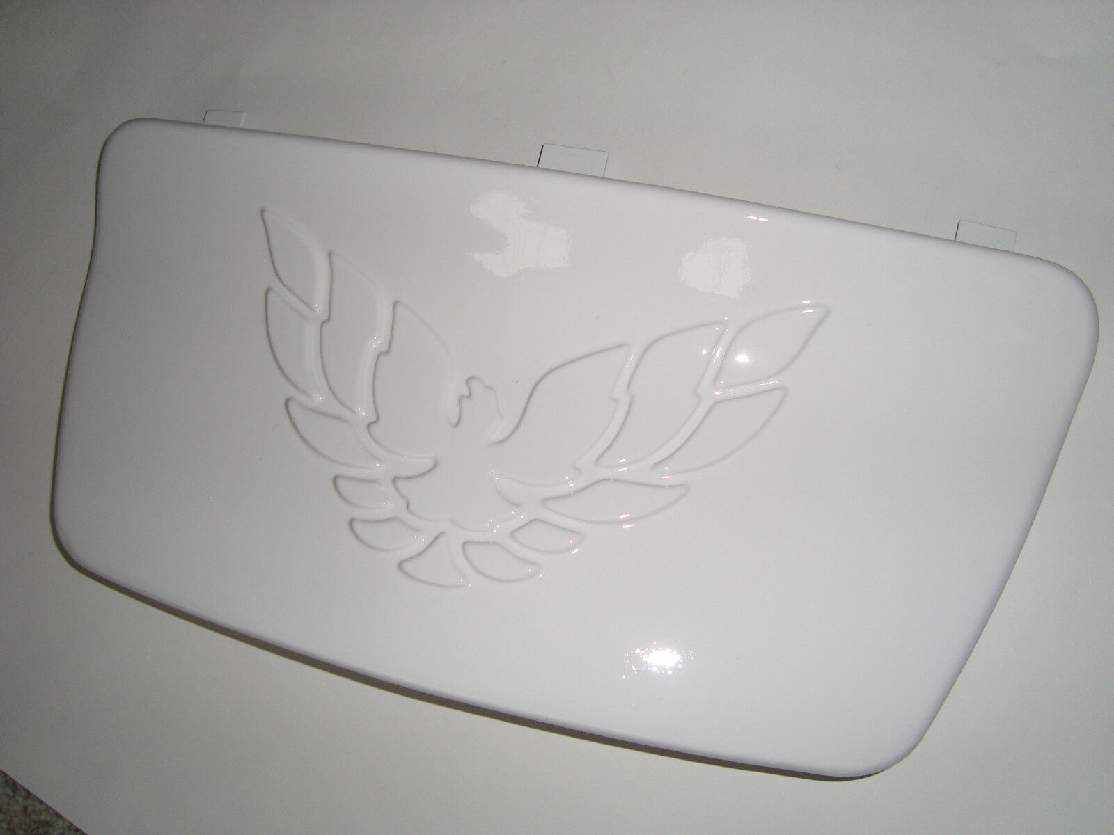 ~SUPER NEW Firebird Trans AM License Plate Cover 30th Anniversary 25th White
