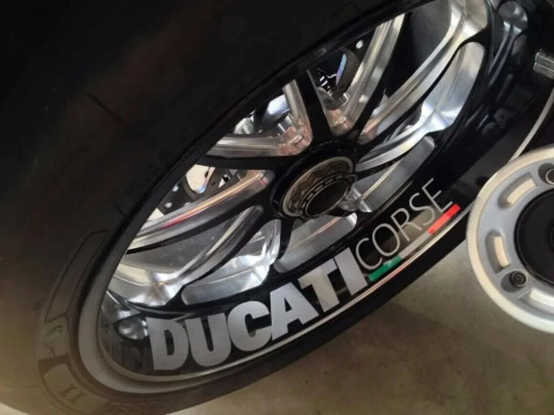 DUCATI Corse X DIAVEL: Wheel Rim Racing Decals and Sticke