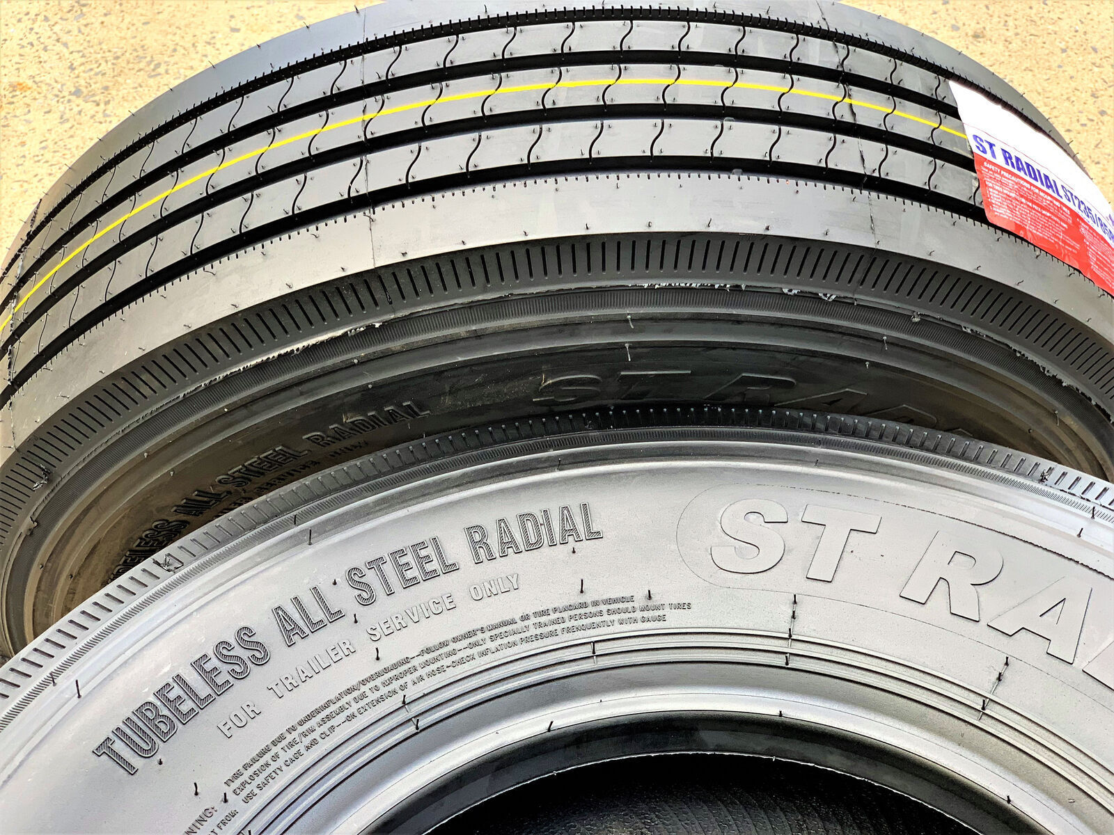 2 Tires Transeagle All Steel ST Radial ST 235/80R16 Load G 14 Ply Trailer