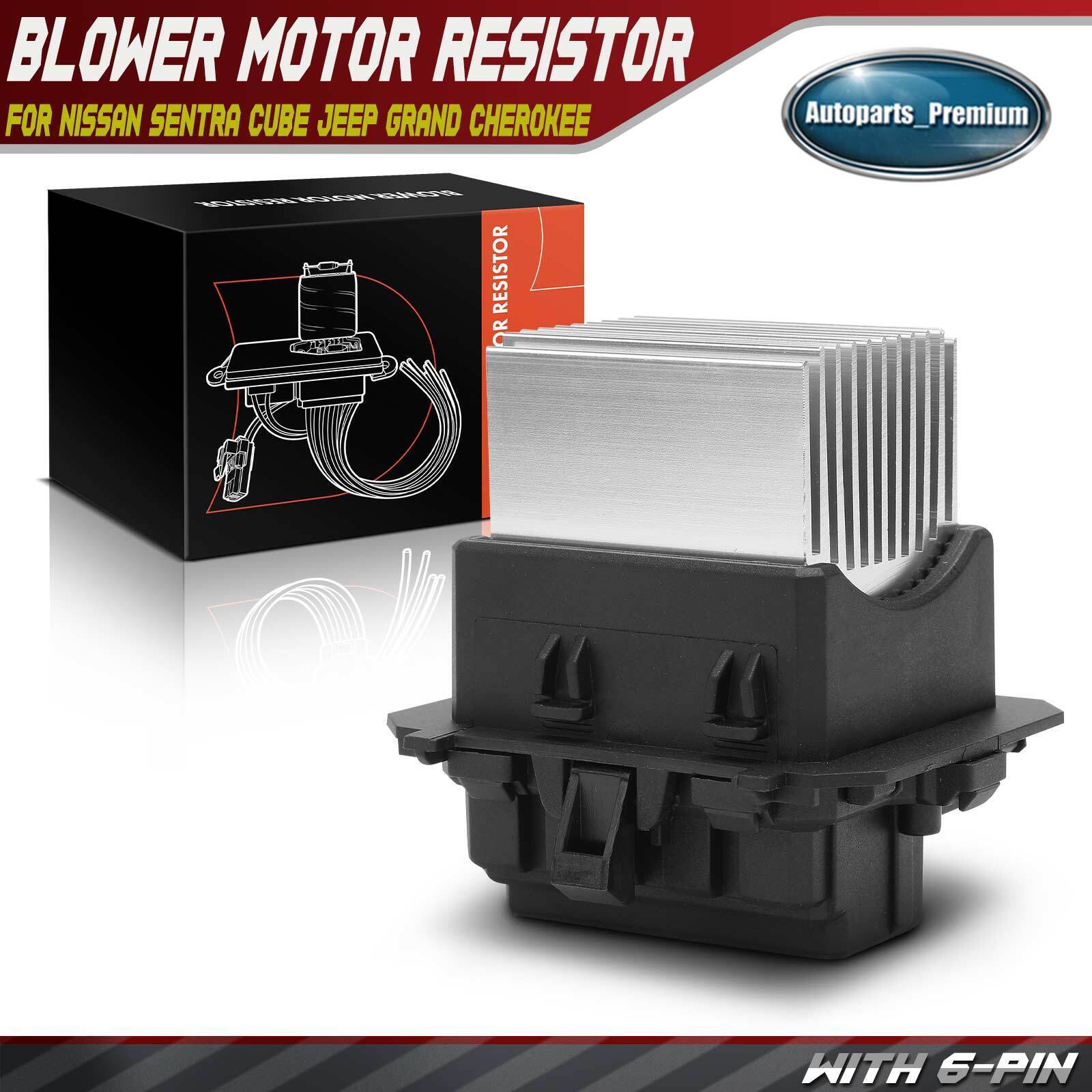 HVAC Blower Motor Resistor for Nissan Sentra Cube Jeep Grand Cherokee Mini Fiat