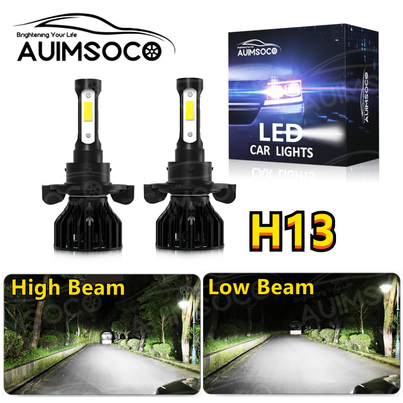 For Mitsubishi Eclipse 2006-2012 2x H13 LED Headlight 6000K Bulbs High/Low Beam