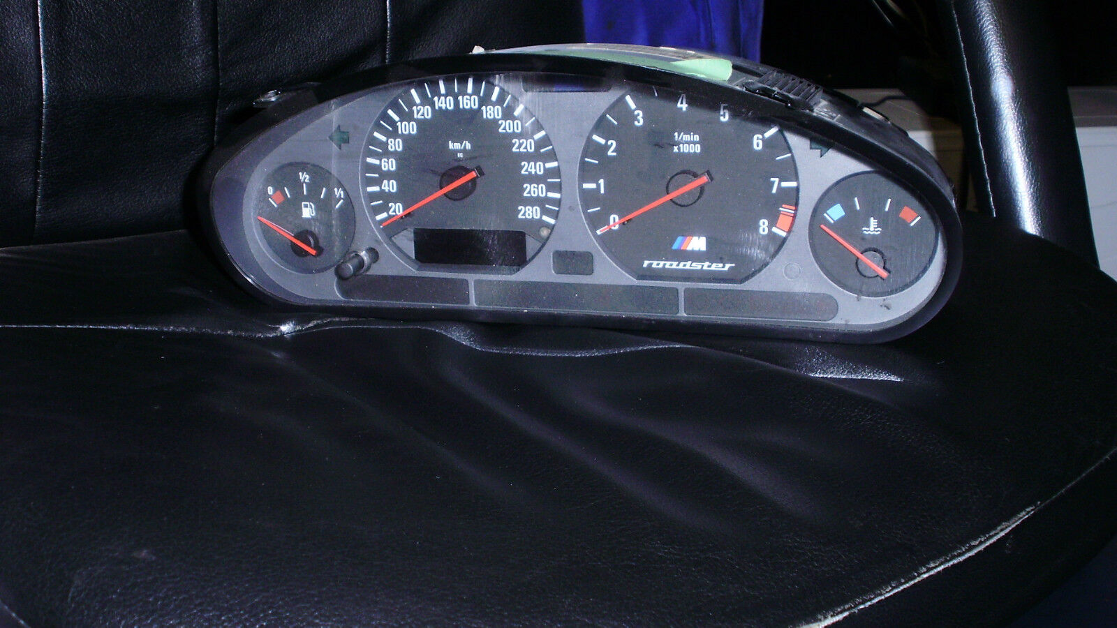 Instrument cluster from a 1998 BMW M Roadster , rare, motorsport