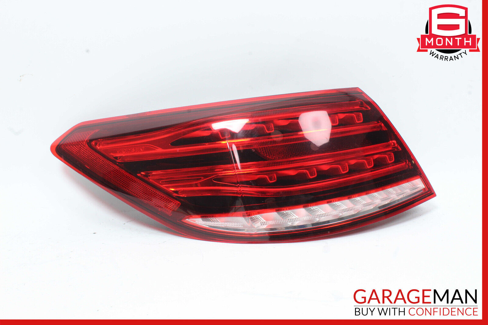 14-16 Mercedes W207 E350 Coupe Rear Left Side Outer Taillight Tail Light Lamp