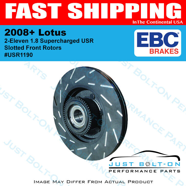EBC for 2008+ Lotus 2-Eleven 1.8 Supercharged USR Slotted Front Rotors