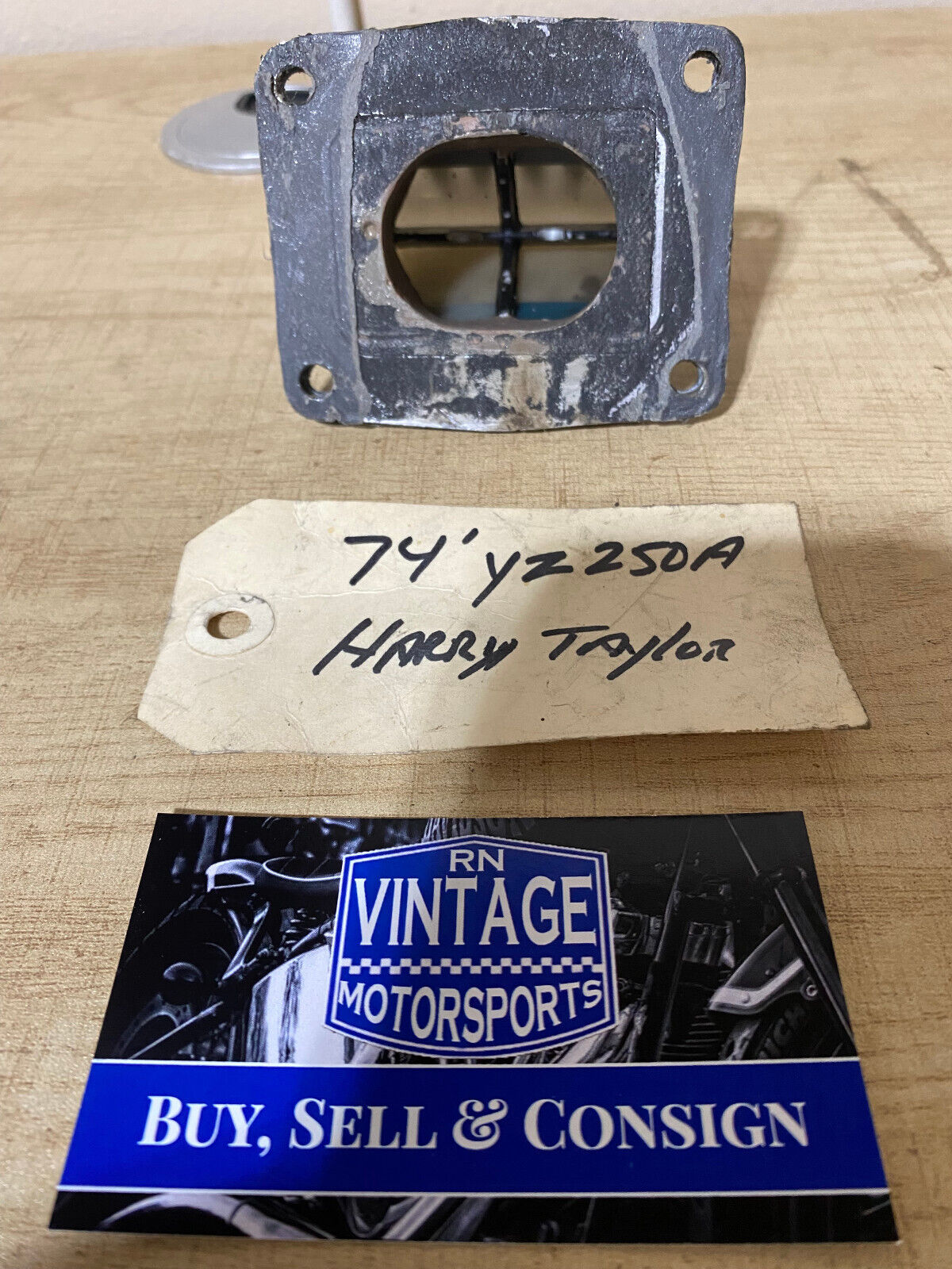 1974 Yamaha YZ 250A Harry Taylor Intake Modified Reed Cage Rare - Used .