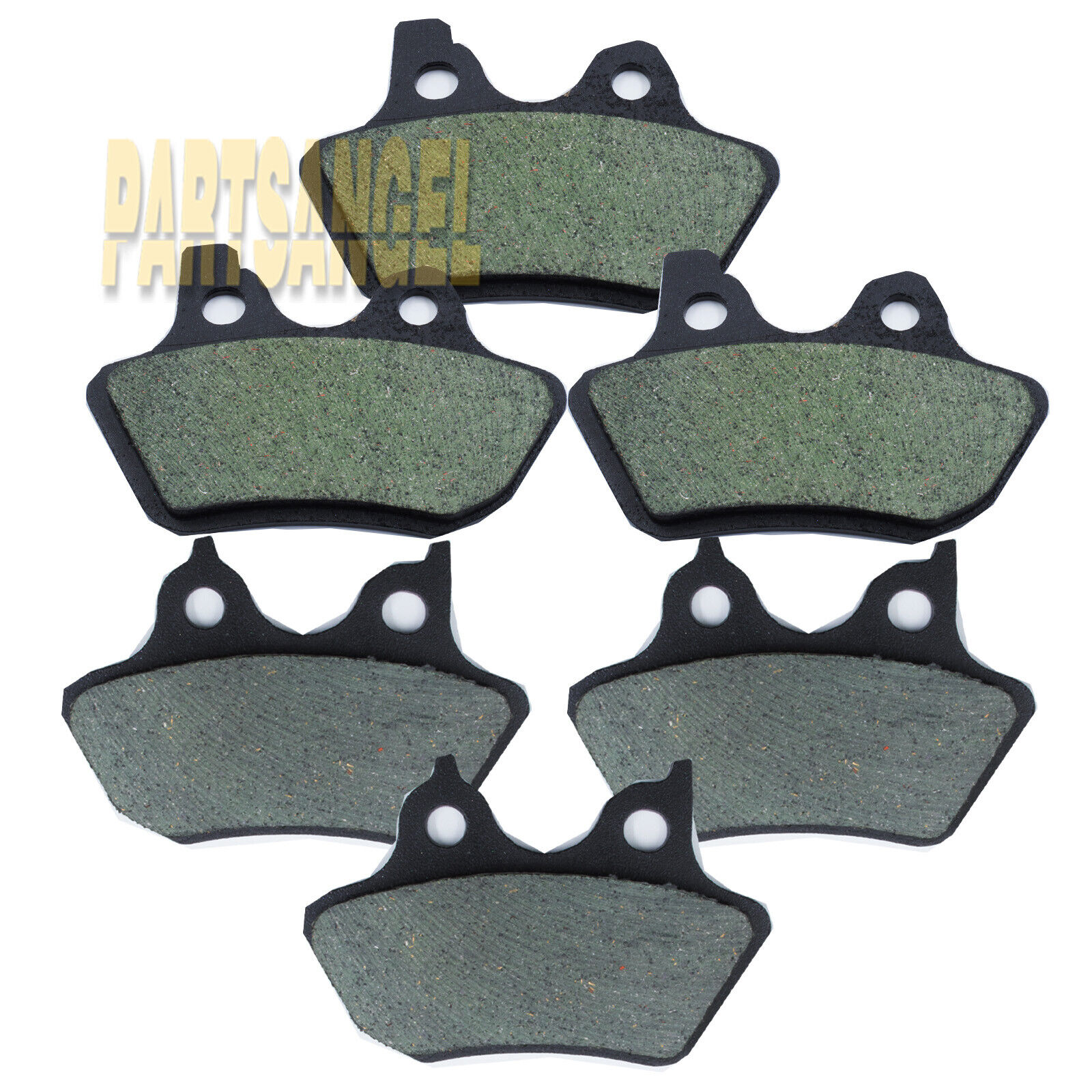 Front & Rear Brake Pads For 2000-2007 Harley FLHRCI Road King /Touring FLHT