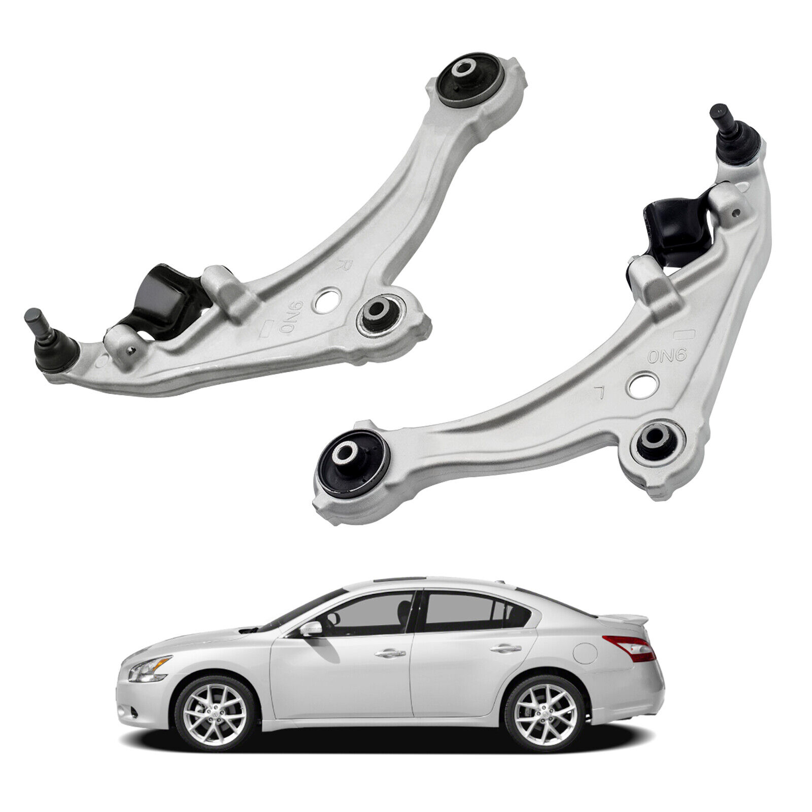 2x Front Lower Control Arms w/Ball Joint for 2009-2013 2014 Nissan Maxima 4 Door