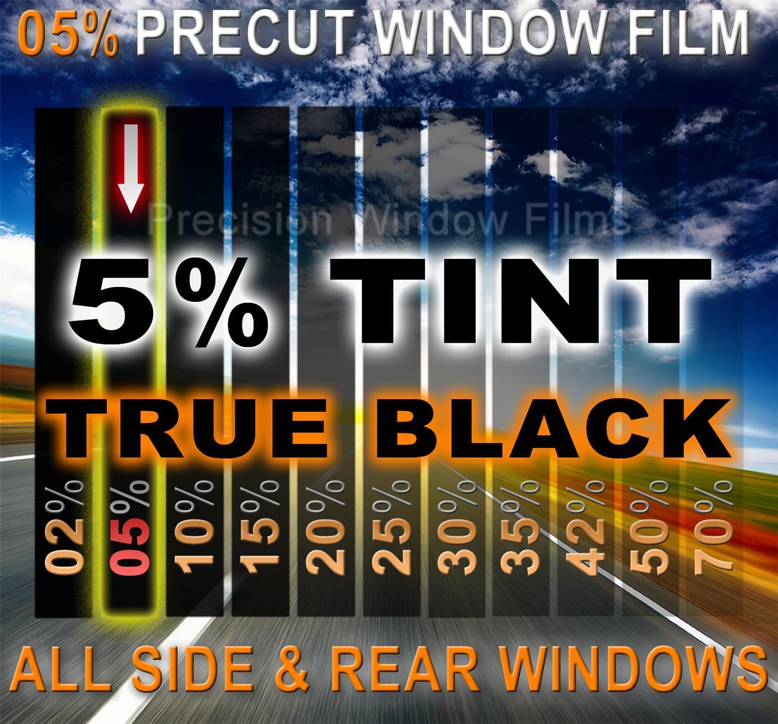 PreCut Window Film 5% Limo Tint for Dodge Ram Extended (Smaller Cab Type) 98-01