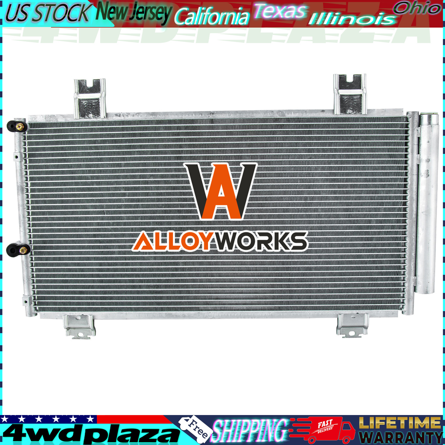 AC Condenser For 2006-2015 2009 Lexus IS250 IS350 With Receiver Drier 8846053030